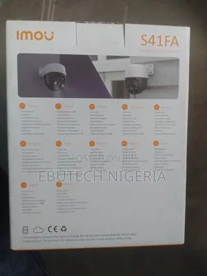 Imou
Imou Ipc-S41fap 4mp Pan Tilt Poe Camera