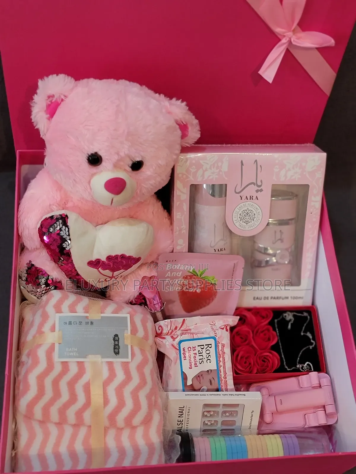 Teddy Yara Set Valentine Package for Her