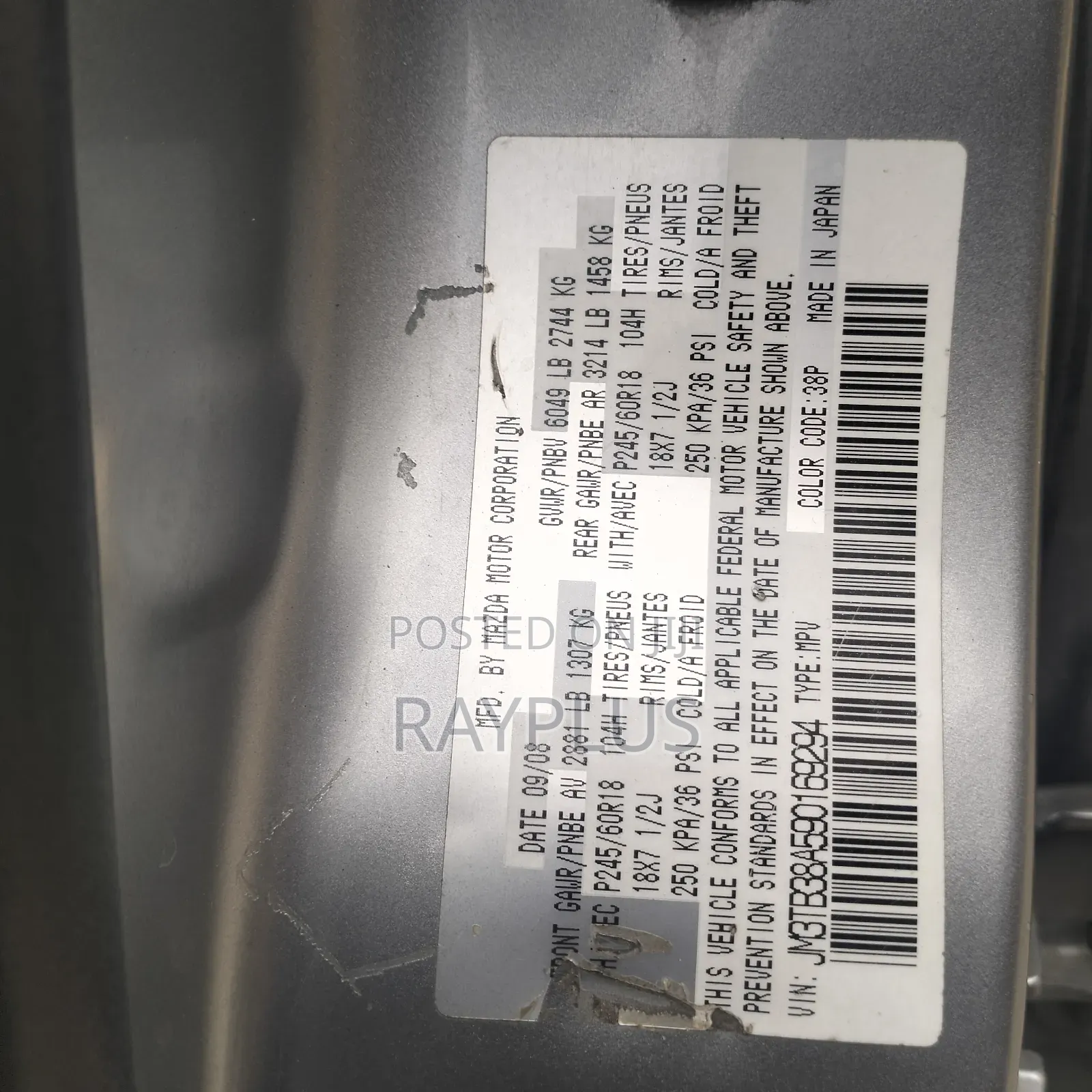 Mazda CX-9 2009