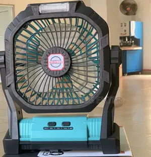 Model P20 Dowzib Movable Desktop Fan Blue