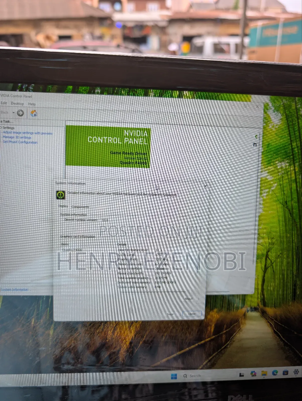 Laptop Dell Precision 7720 16GB Intel Xeon HDD+SSD 512GB