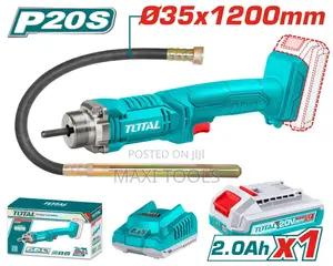 Total 20v Li-ion Concrete Vibrator (Model Tcvli202301).