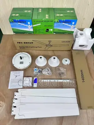 FST Solar Ceiling Fan 3 Blade Speed