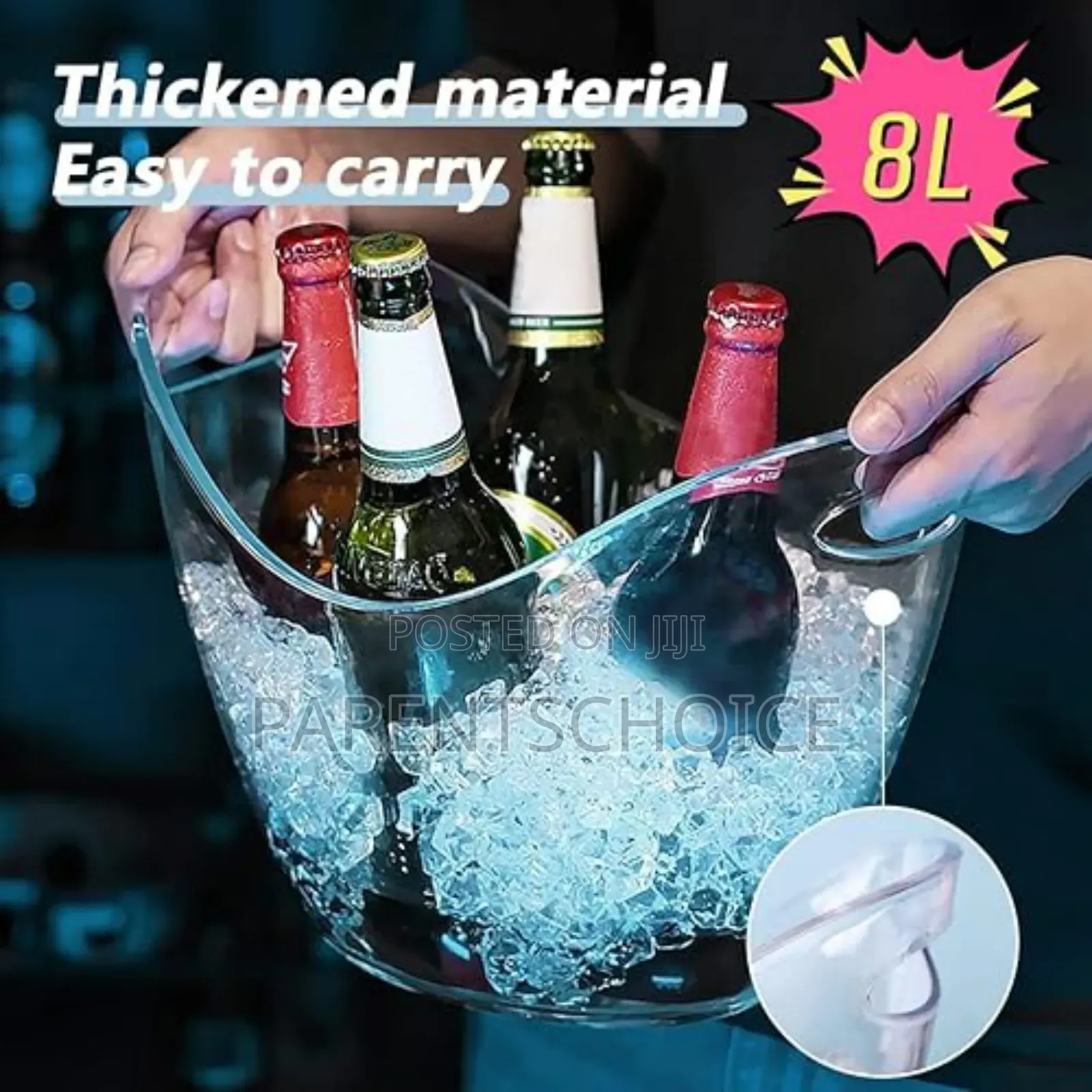 Quality Acrylic Big Wine Bowl