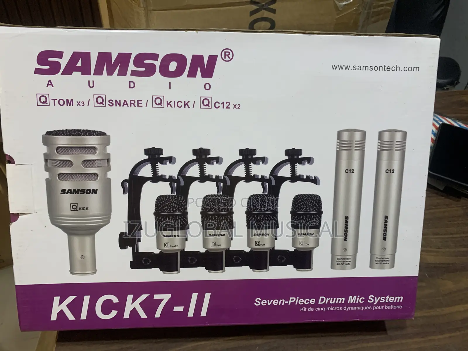 Original Samson Drum 7kick7-Ii