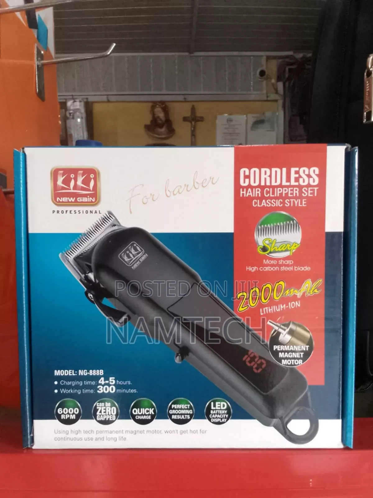 888kiki Digital Clipper Wireless