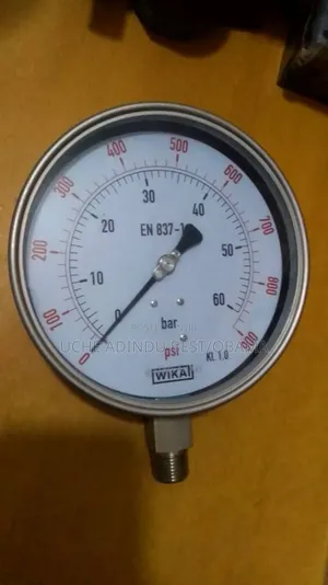 Wika Pressure Gauge 6 Inches 0-60bar