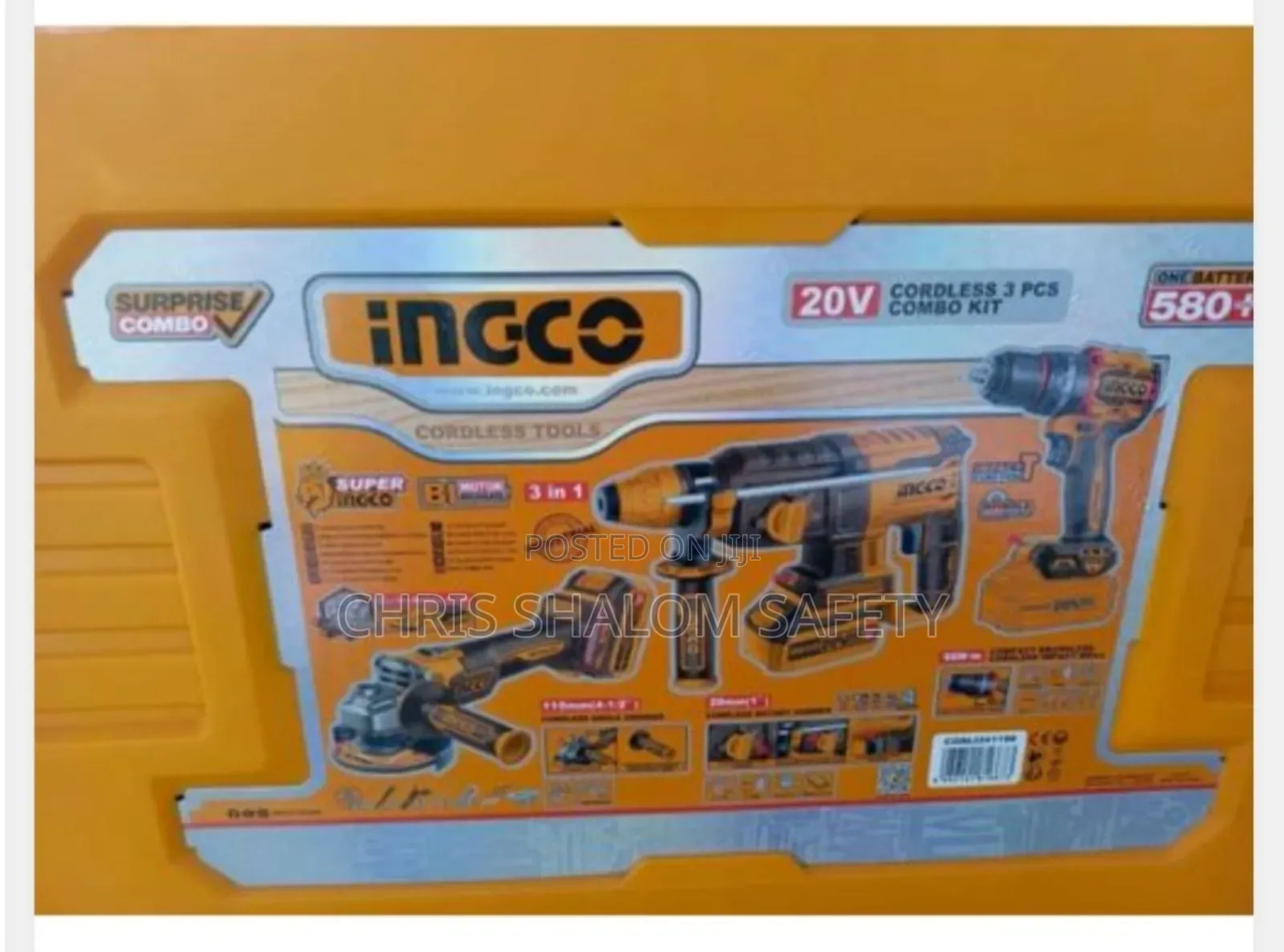 Ingco Cordless Power Tool Kit