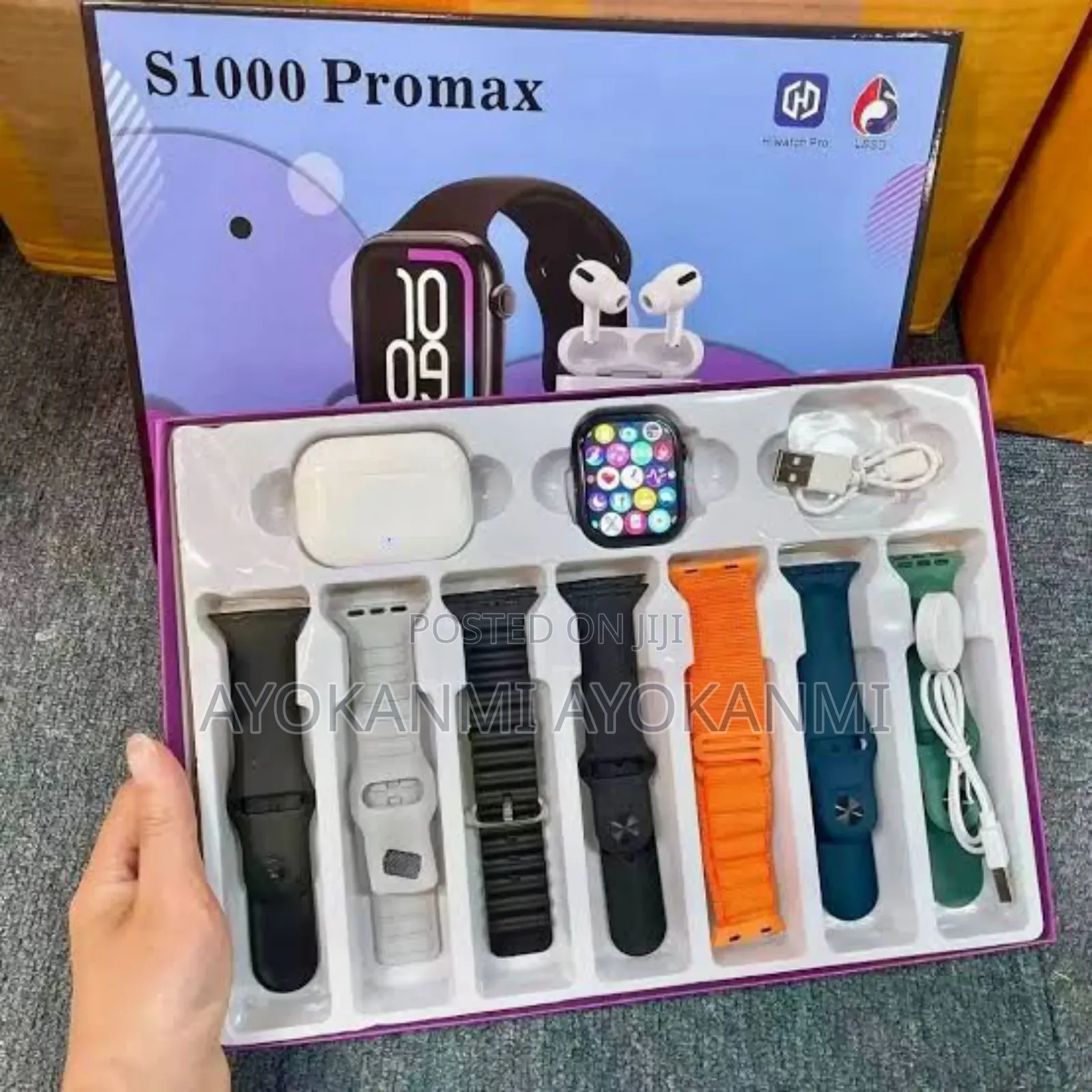 S2000 Pro Max Smartwatch With Earpod
