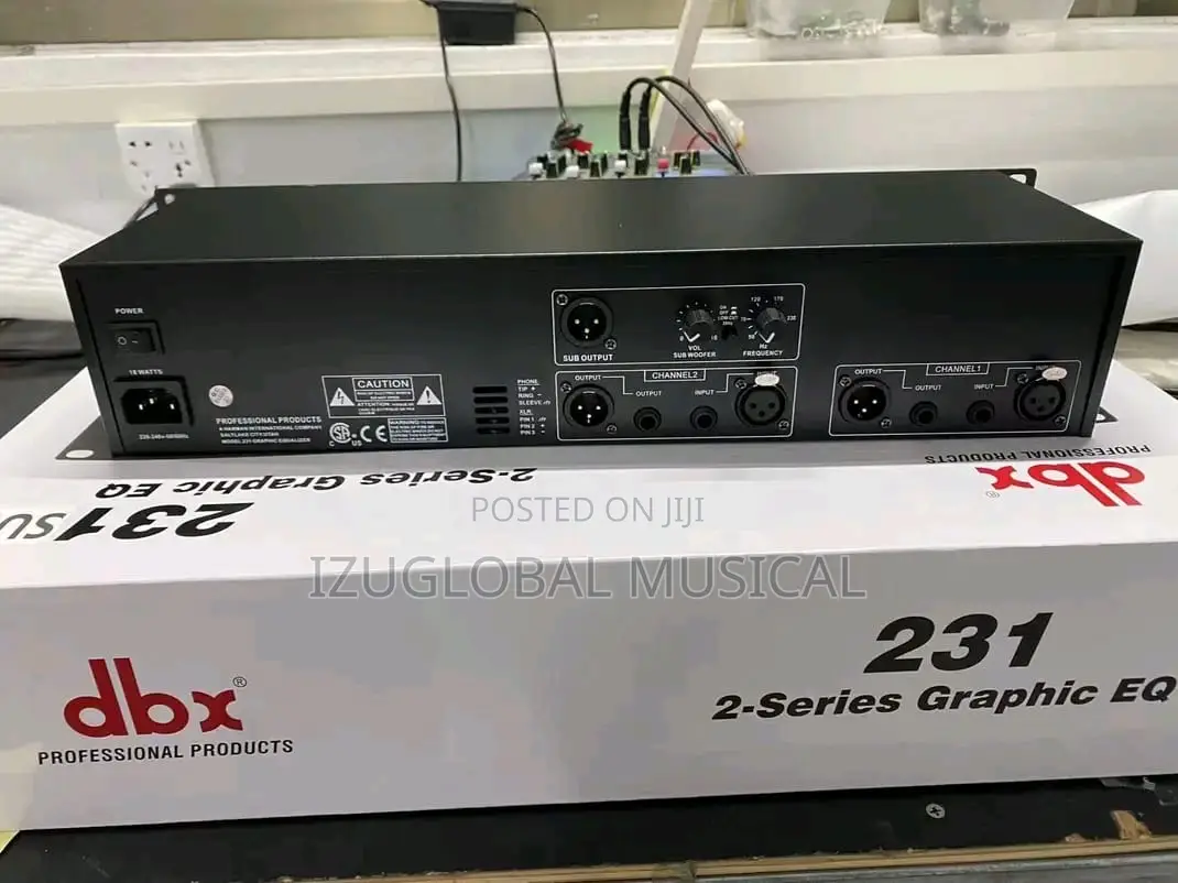DBX Equalizer With Subout 231