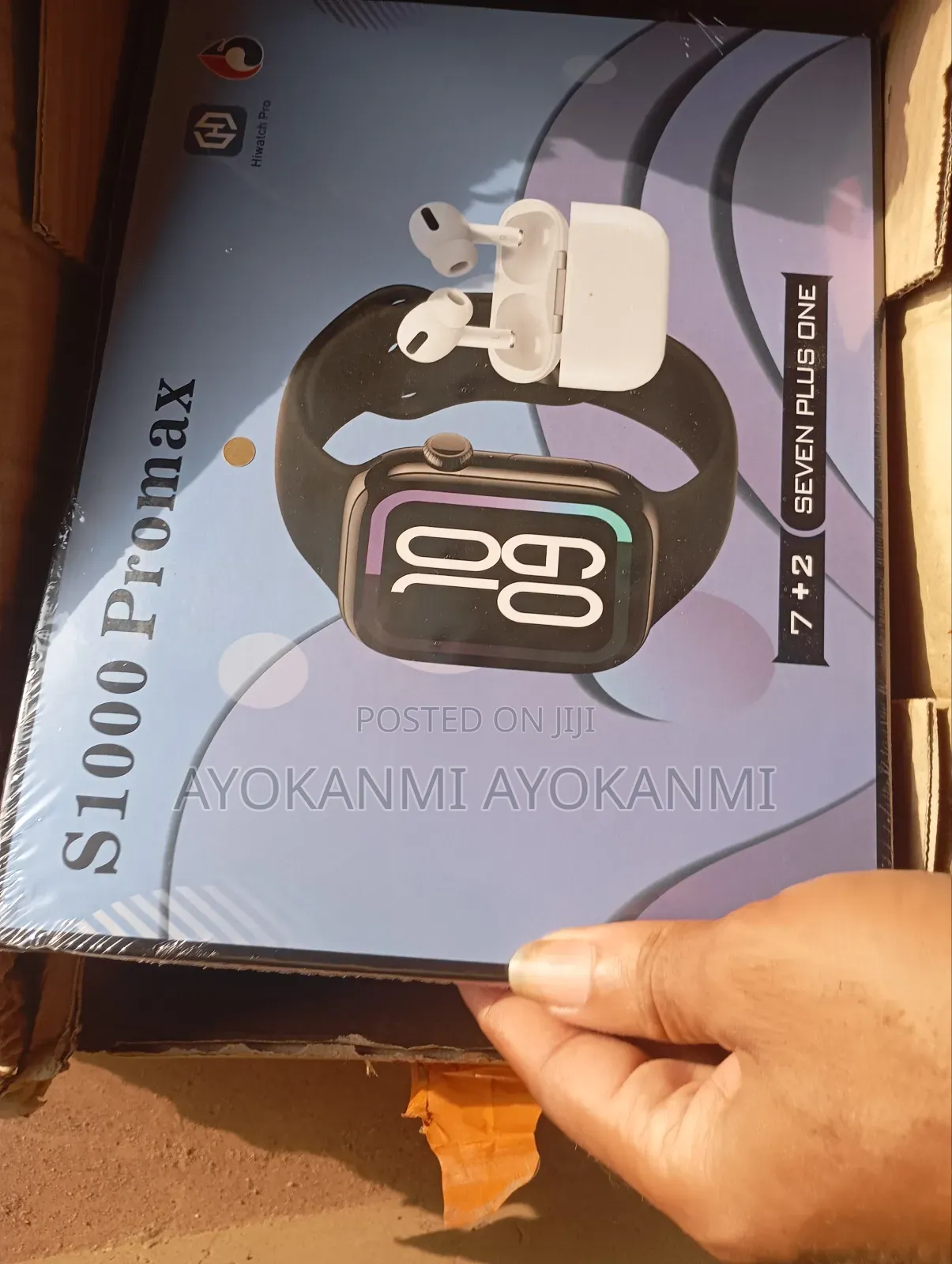 S2000 Pro Max Smartwatch With Earpod