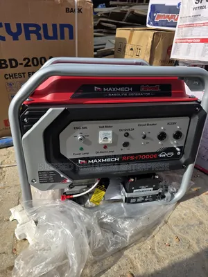 A Brand New 15kva Maxmech Petrol Generator