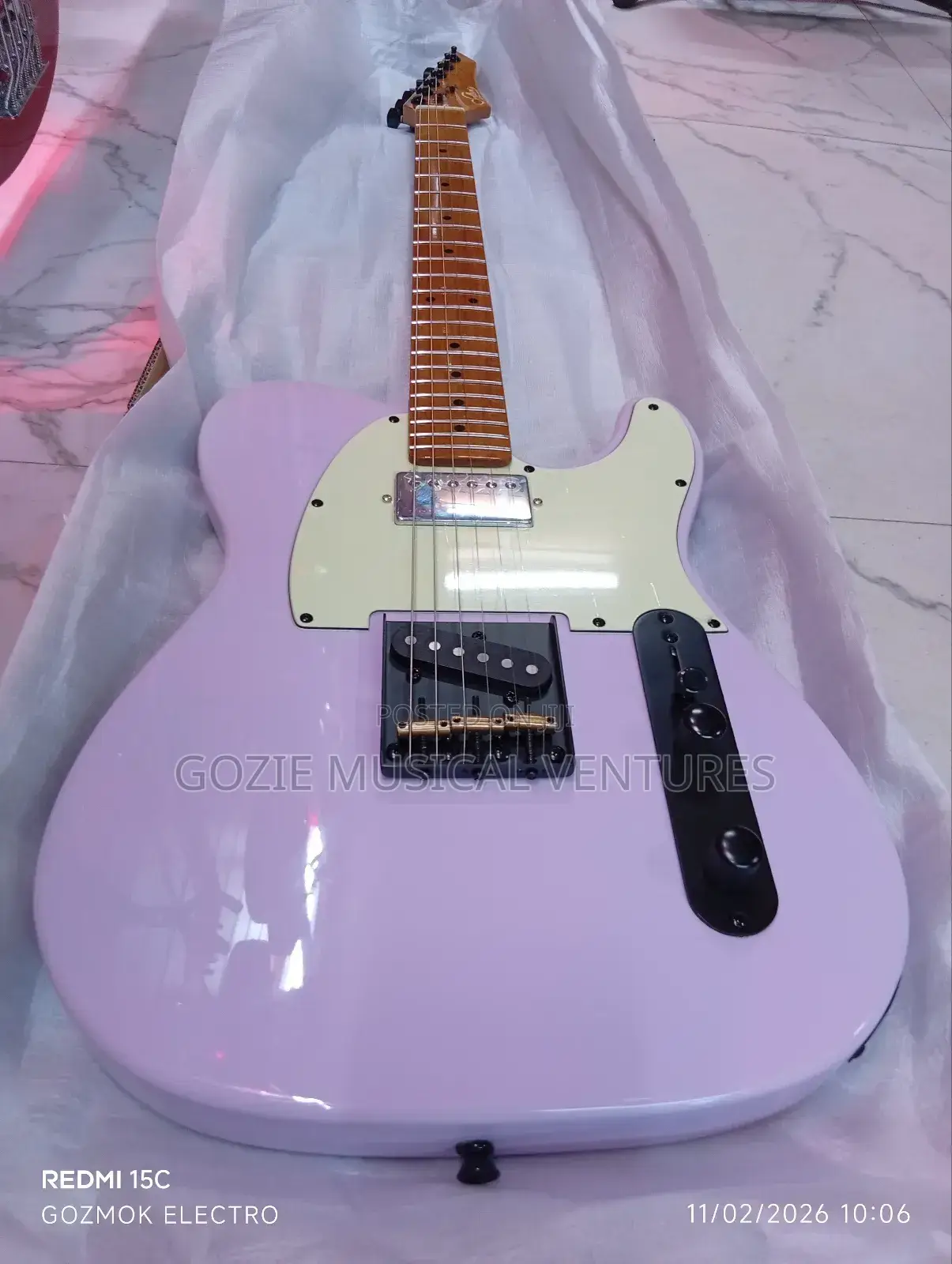 Six String Electric Guitar Seviliana