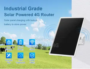 4g Router Solar Panel Outdoor Wireless 4g Lte Sim Card Wifi Router