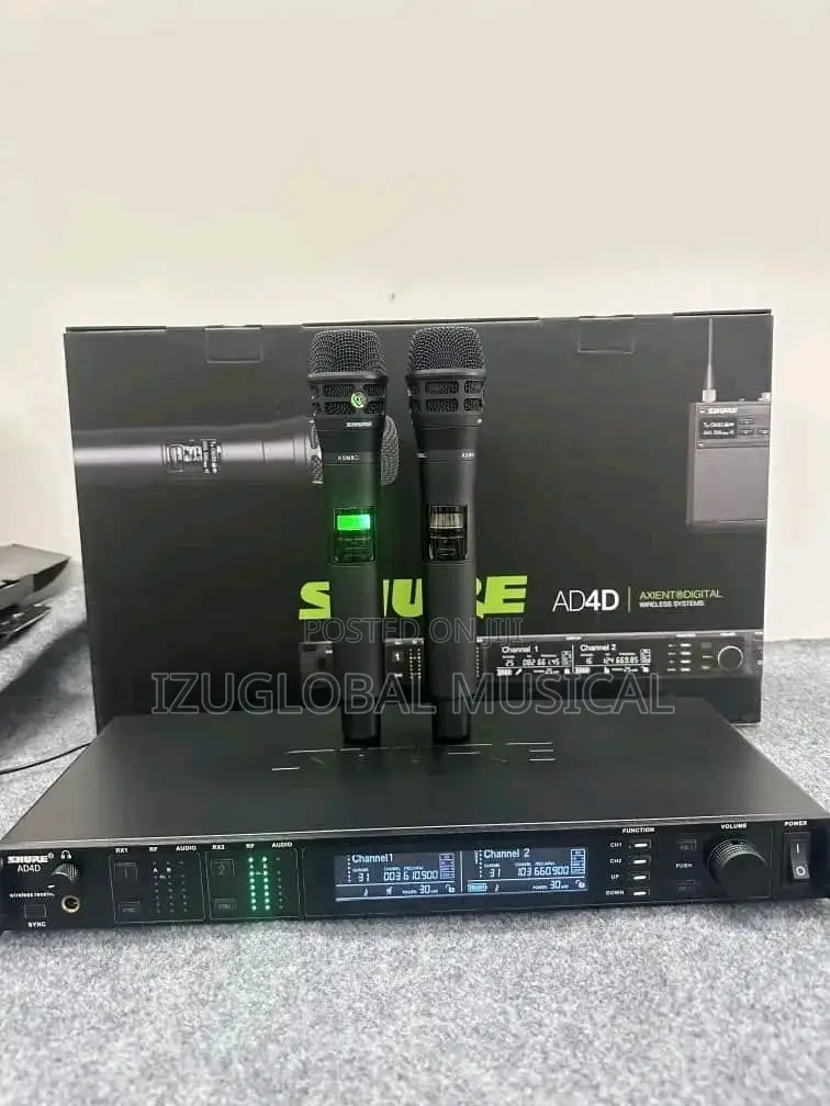 Shure Ad4d Uhf Digital Wireless Microphone