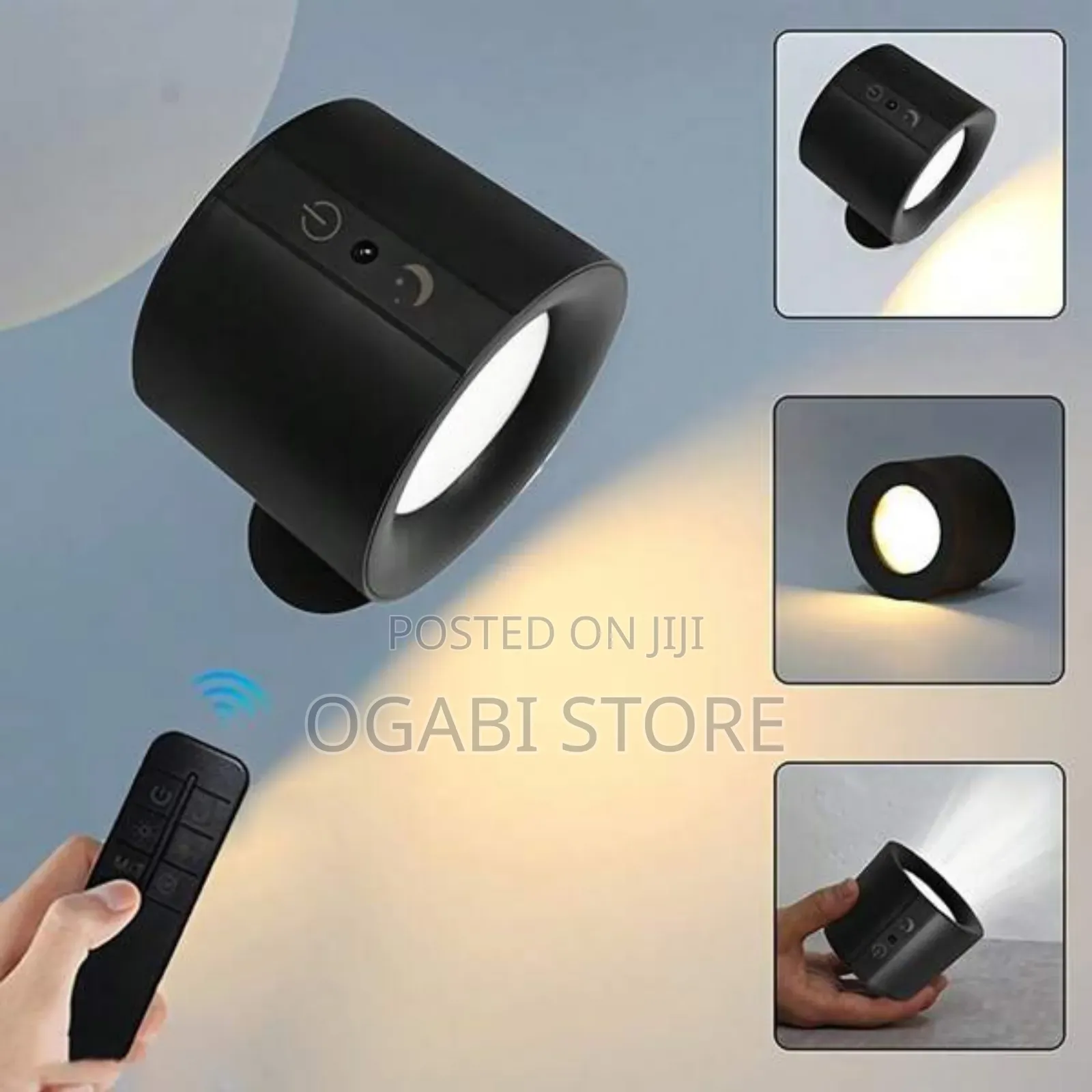 Modern Led Wall Light With Remote Control