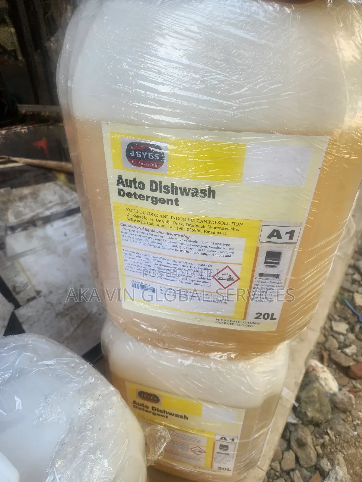Jeyes Professional A1 Dishwasher Detergent Soft Water 20ltr
