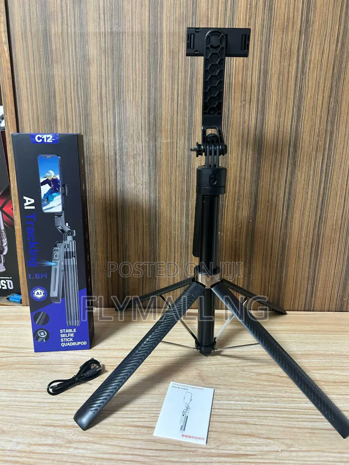 Ai Tracking Stable Selfie Stick Quadrupod