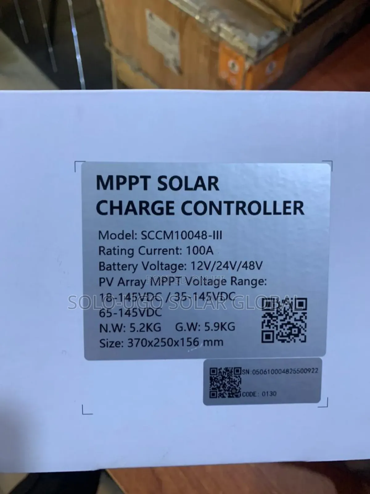 100ah Felicity Charge Controller