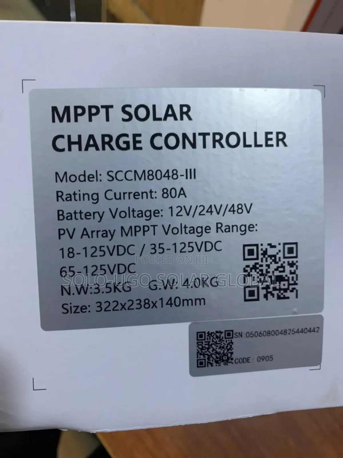 80ah Felicity Charge Controller