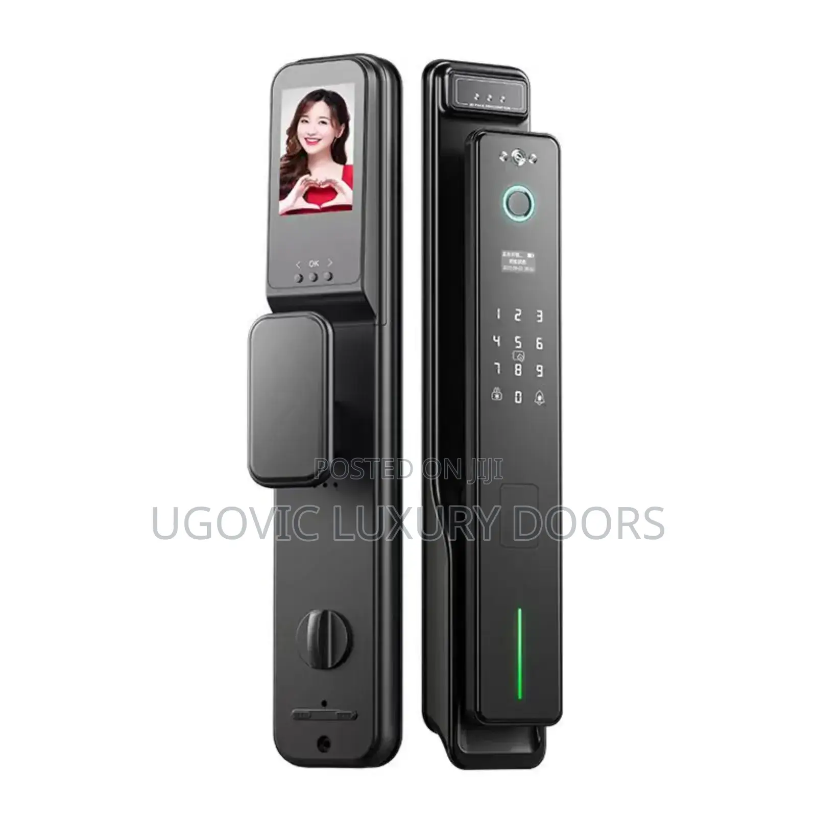 Automatic Handle With Face Recognition and Smartlock