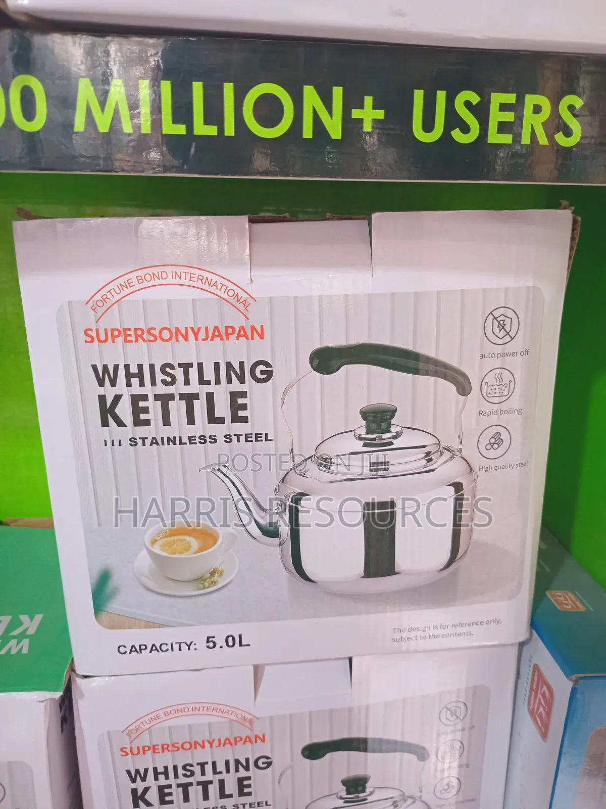 5 Litres Stainless Whistling Kettle