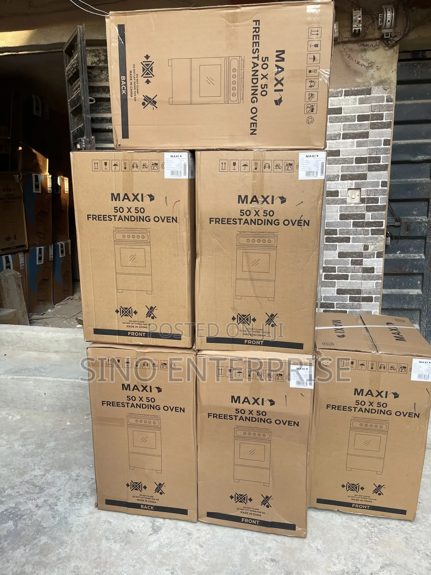 Maxi 50x50 4b Burner Gas Cooker