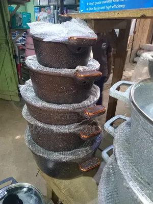 Die Cast Pots 5pcs Nonstick Pots