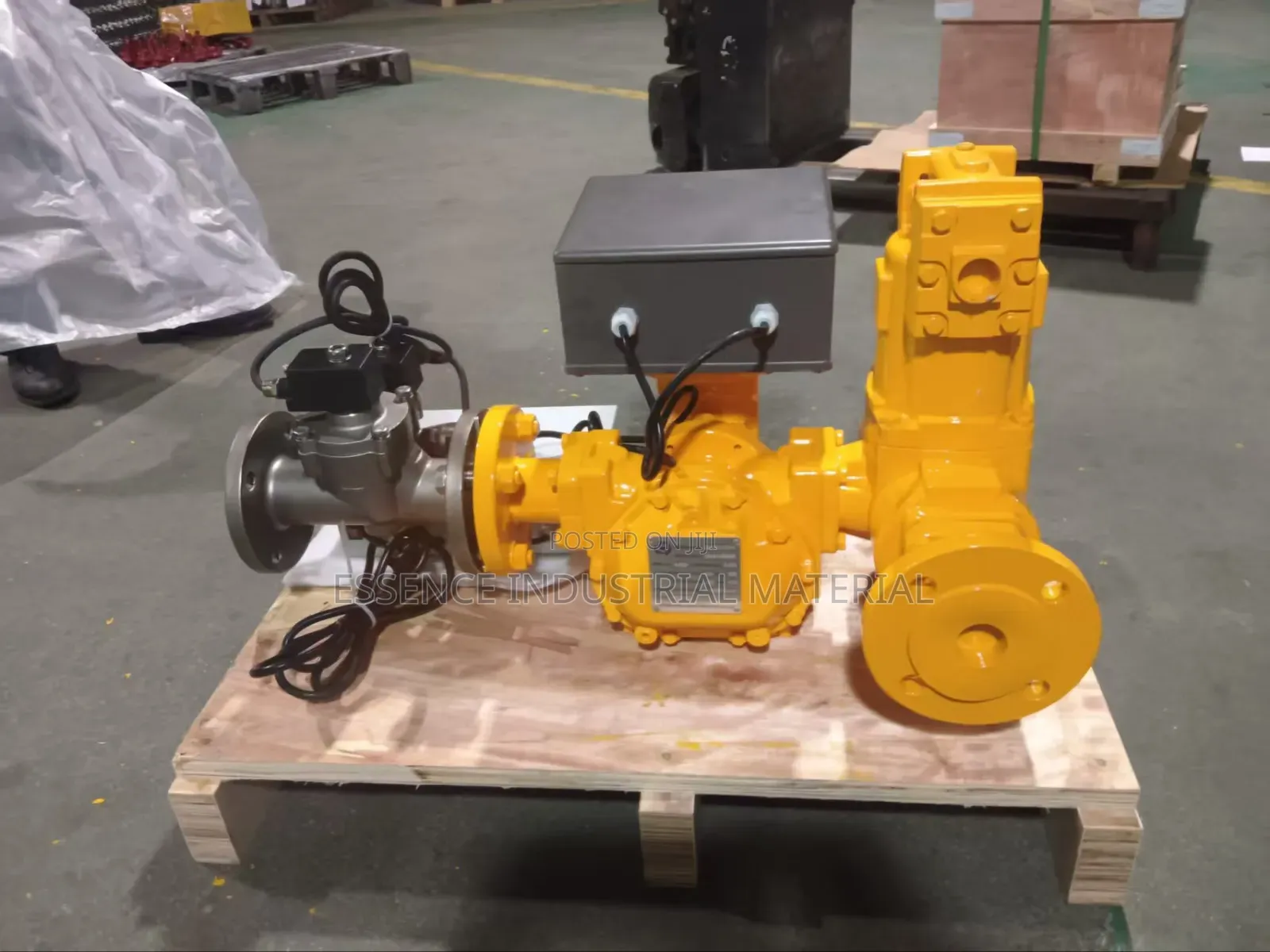 Industrial Gas Flow Meter System With Digital Display