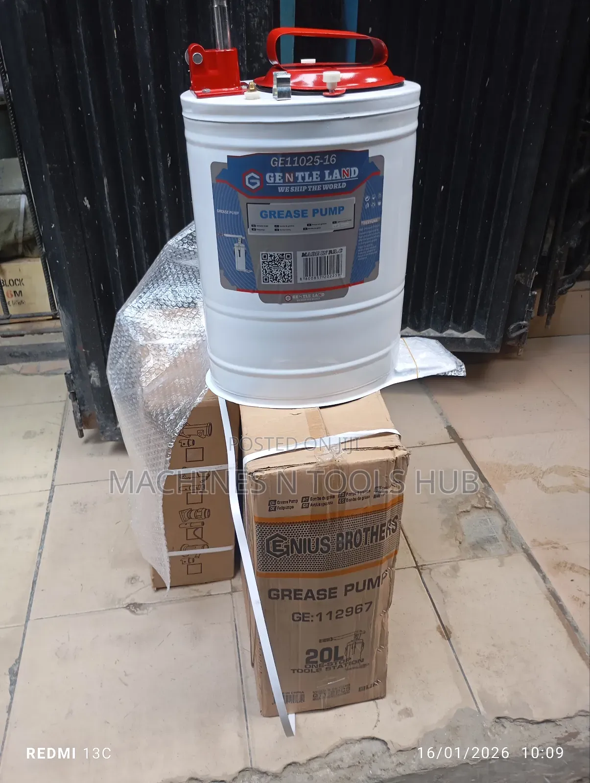 20-liter Manual Grease Pump