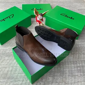 Mens Clarks Ankle Chelsea Boots