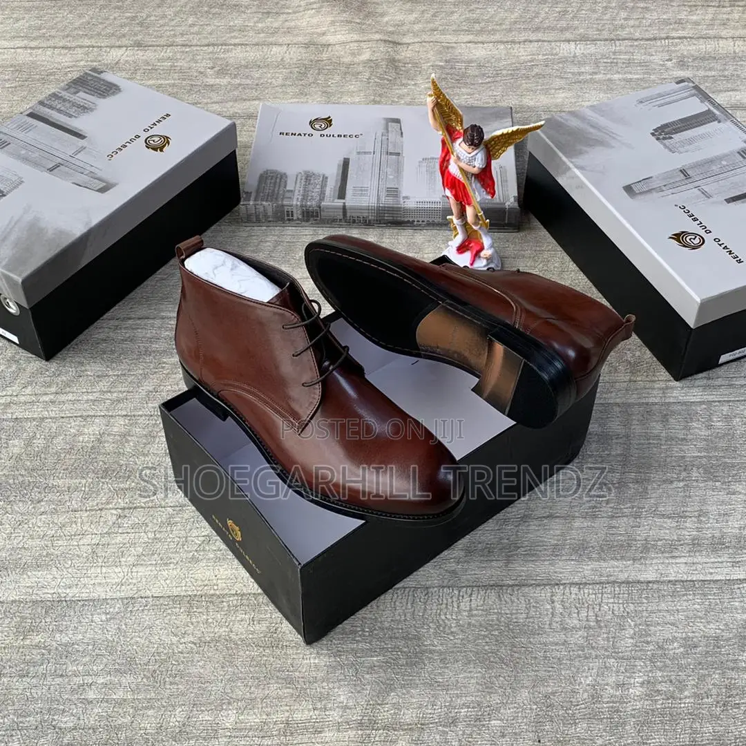Men's Lace Ankle Boots