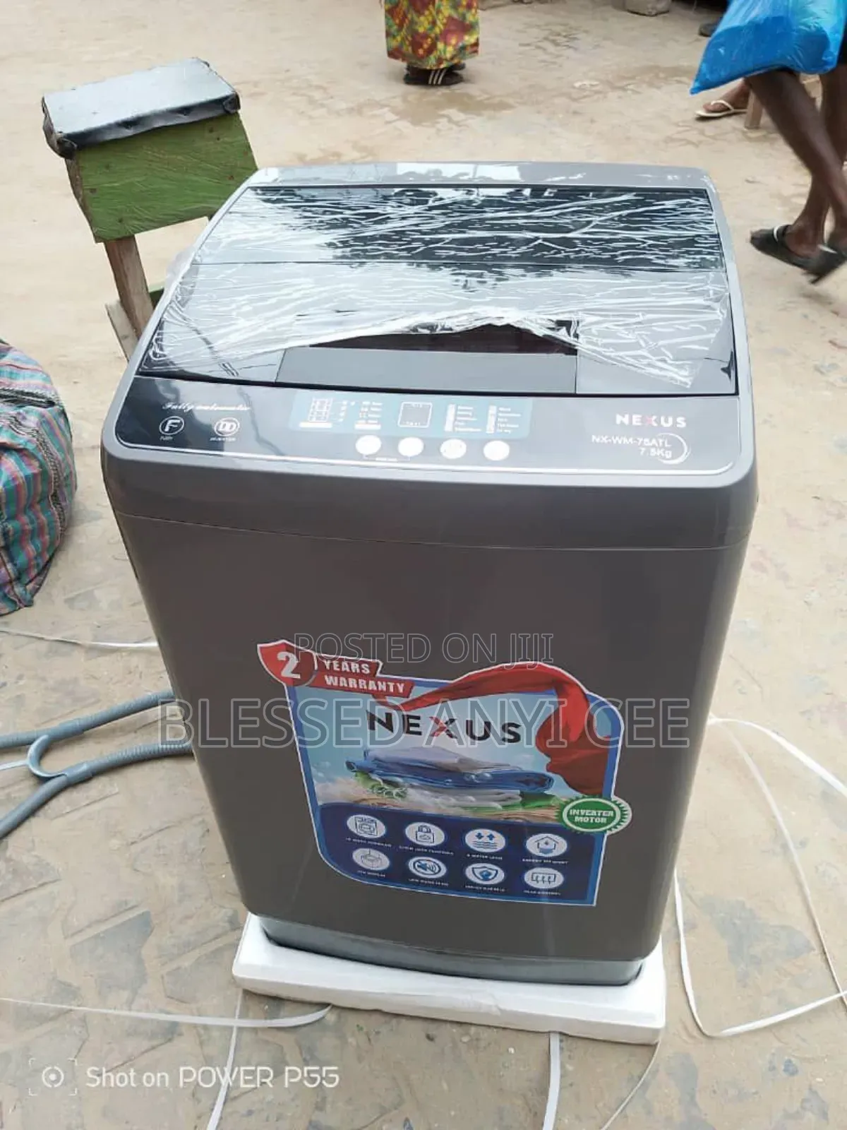 Quality Nexus 7.5kg Top Load Automatic Washing Machine Energy Saving