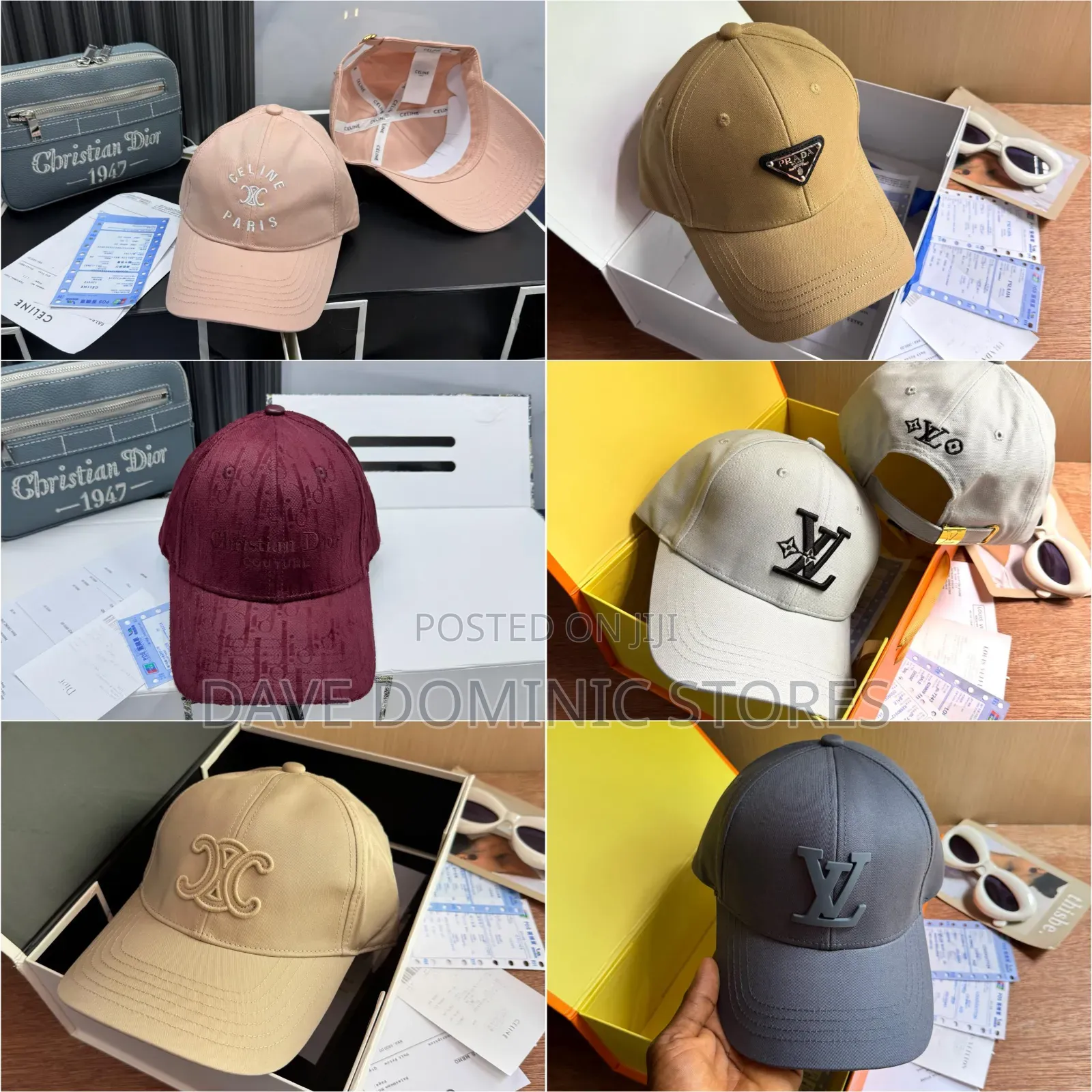 Top Quality Luxury Branded Caps