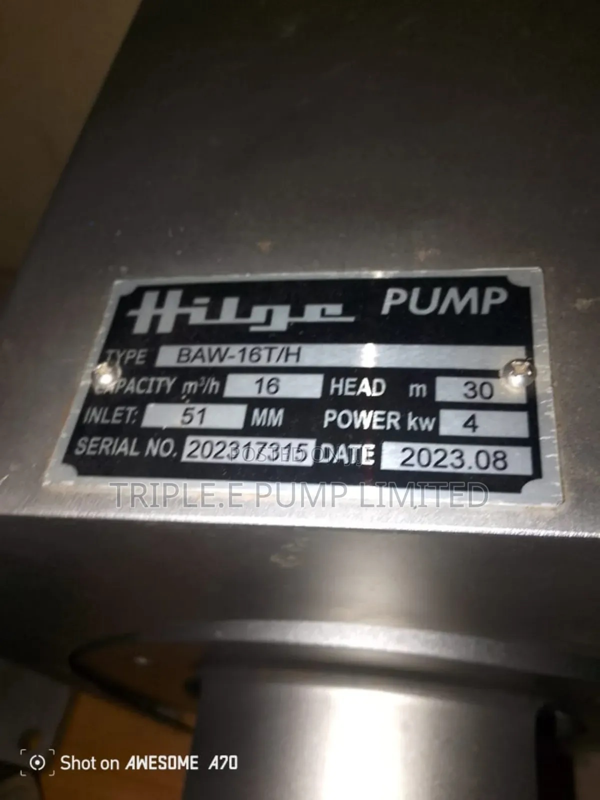 Hilge Pump
