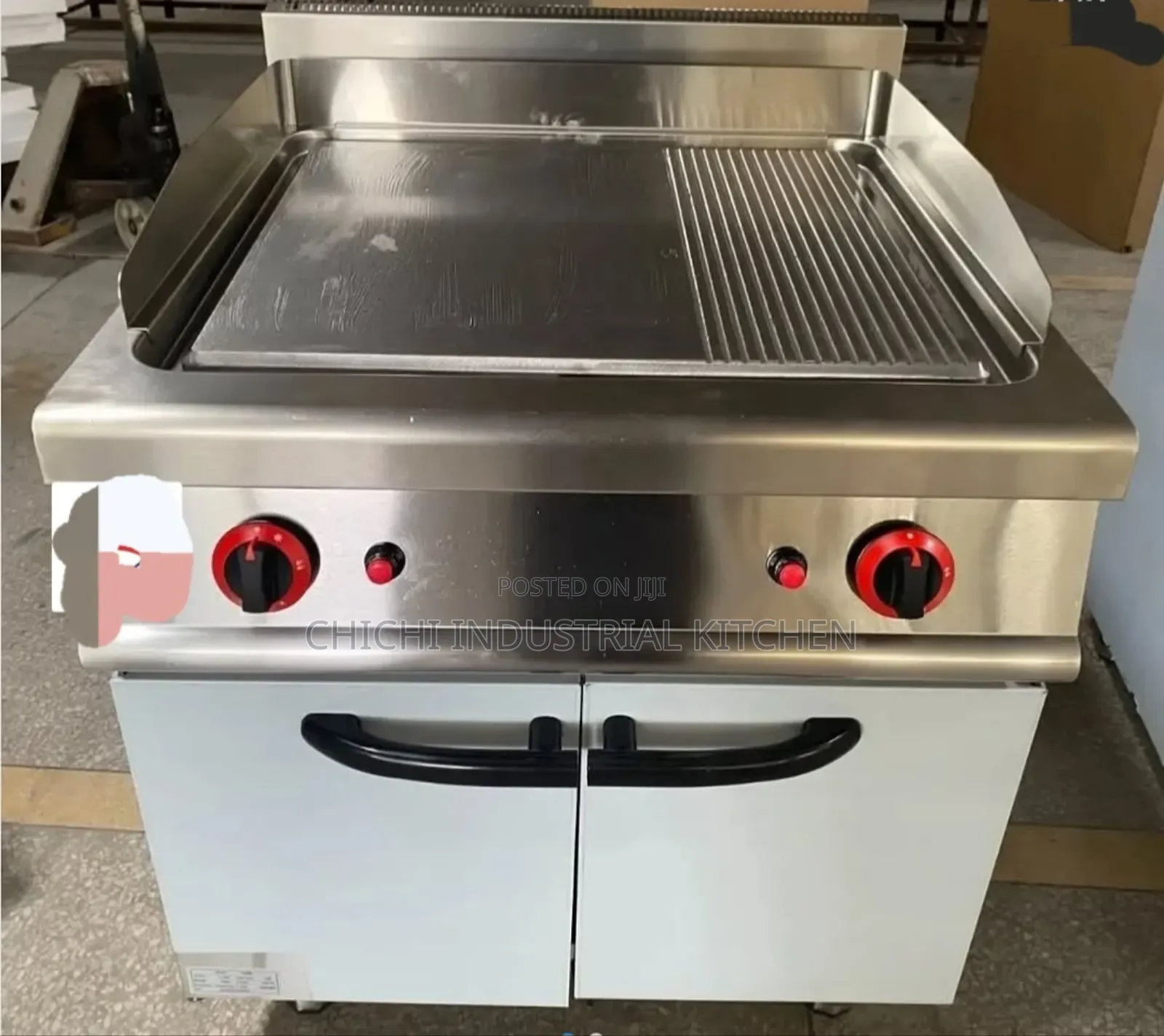 Standing Gas Griddle