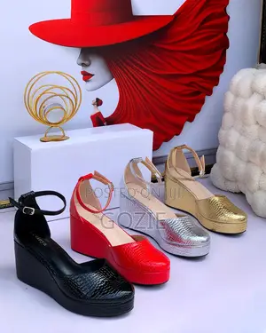 Elegant Classy Plus Size Wedge Platform Sandals