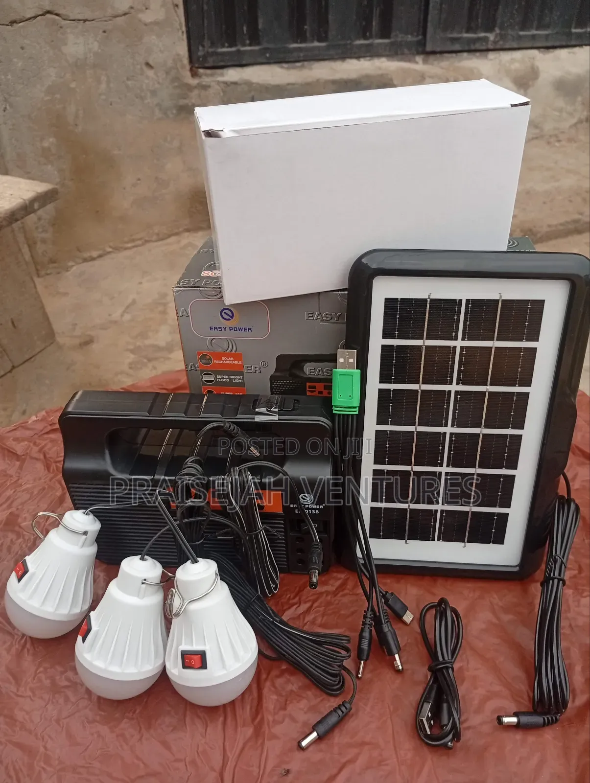 Easy Power Portable Multipurpose Solarlight System Ideal For Home,Shop