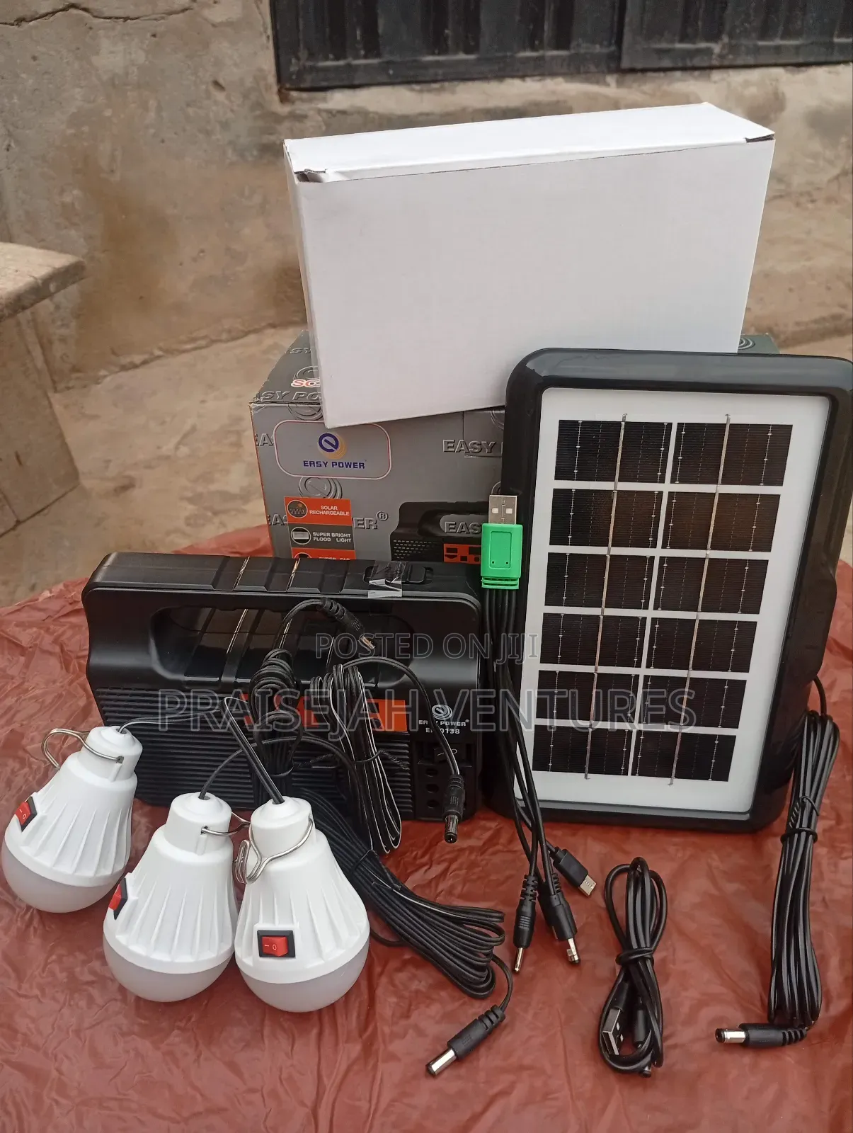 Easy Power Portable Multipurpose Solarlight System Ideal For Home,Shop