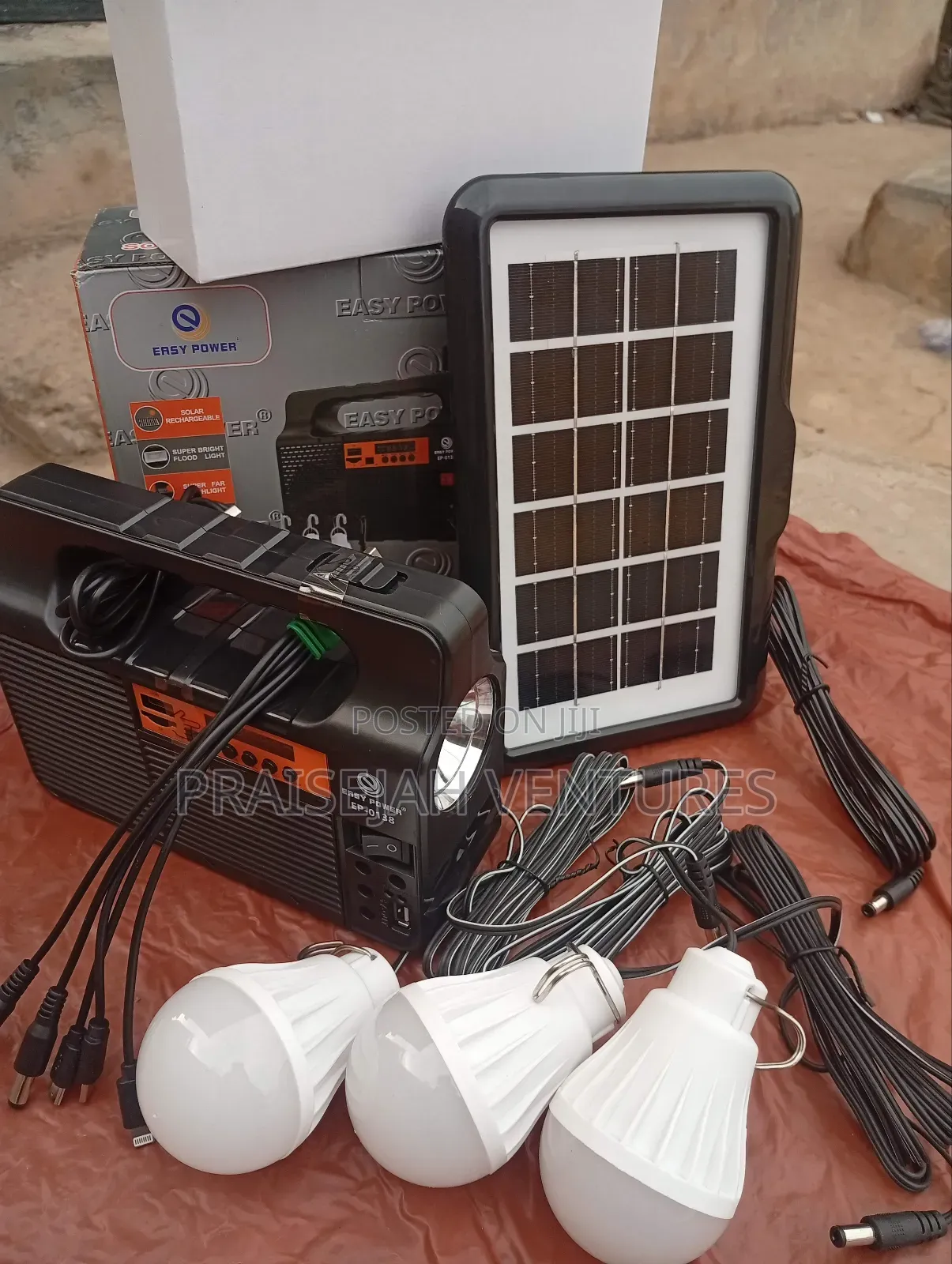 Easy Power Portable Multipurpose Solarlight System Ideal For Home,Shop