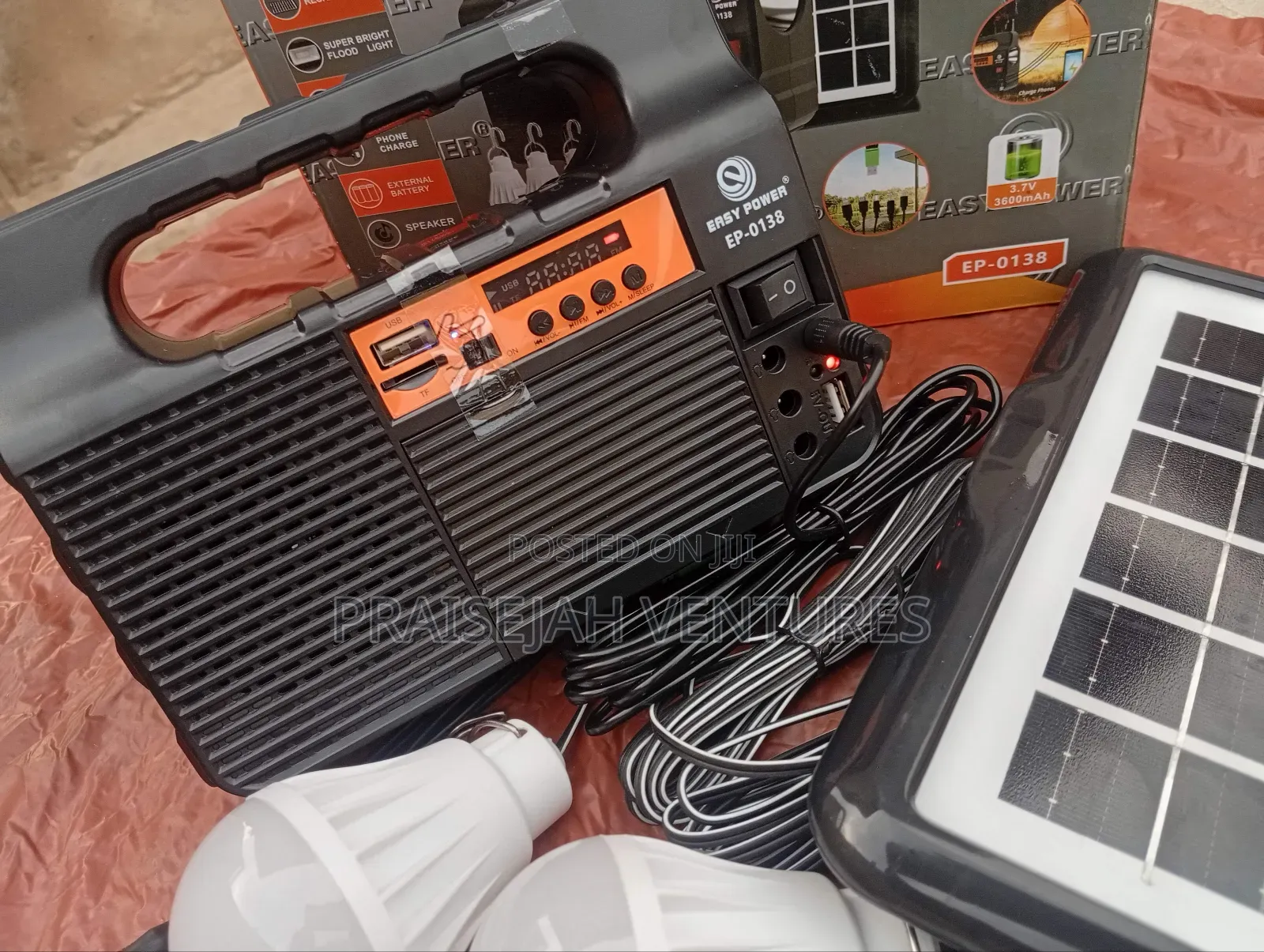 Easy Power Portable Multipurpose Solarlight System Ideal For Home,Shop