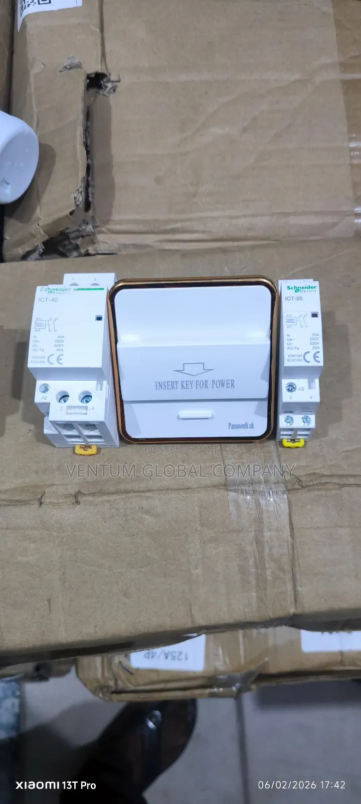 Schneider Modular Contactor Ict And Card Switch