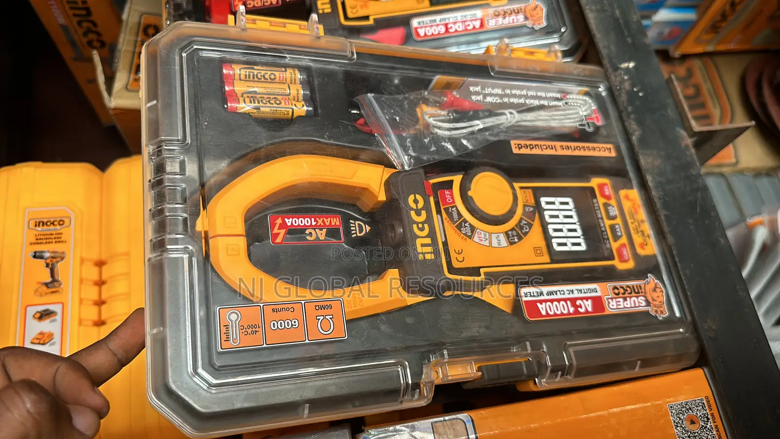 1000a Ingco Ac Clamp Meter