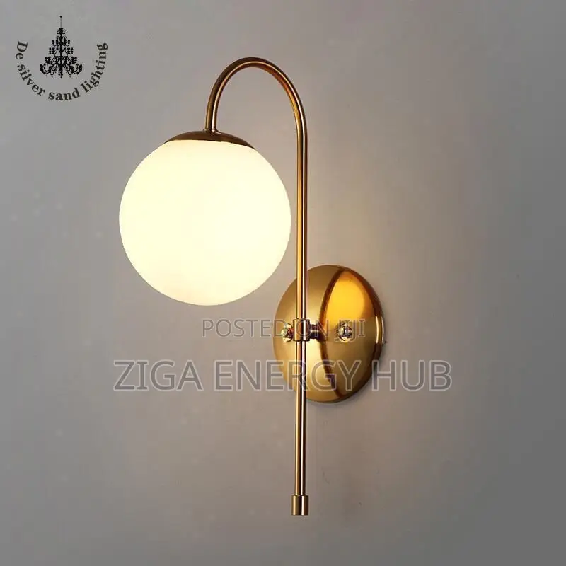 Led Globe Wall Lamp