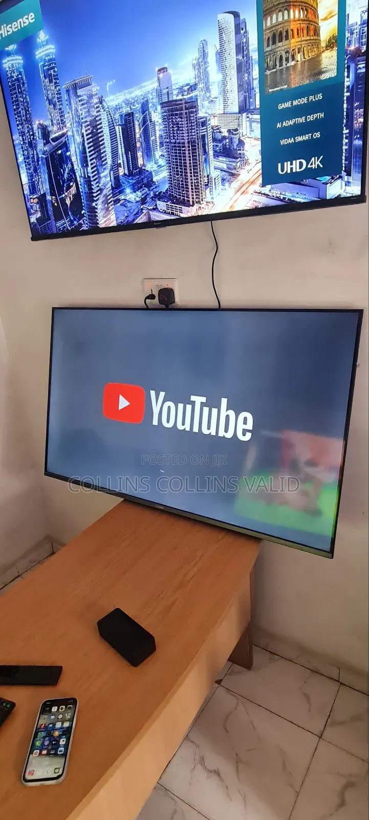 50 Inches Hisense Frameless Available