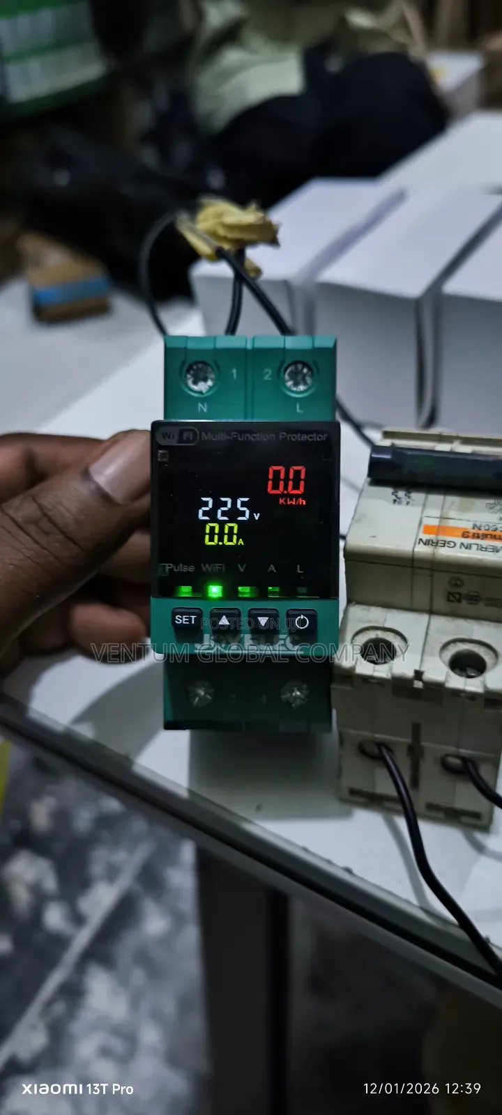 Wifi Smart Meter 63a With Digital Display