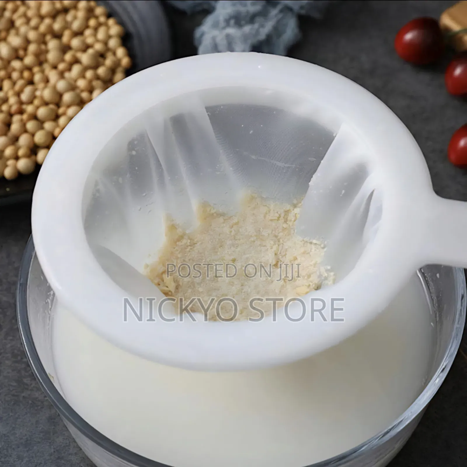 Multi-Purpose Food Strainer / Soy Milk Filter