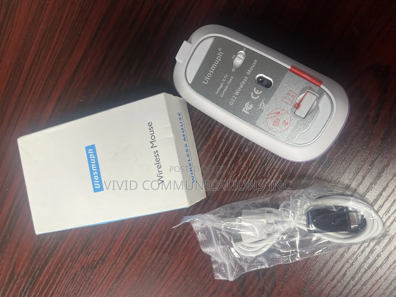 Uiosmuph Led Wireless Mouse
