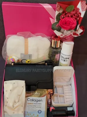 Cream and Black Valentine Package