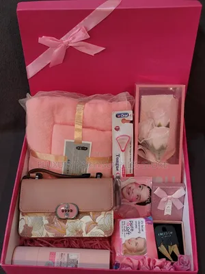 Pink Damask Valentine Package